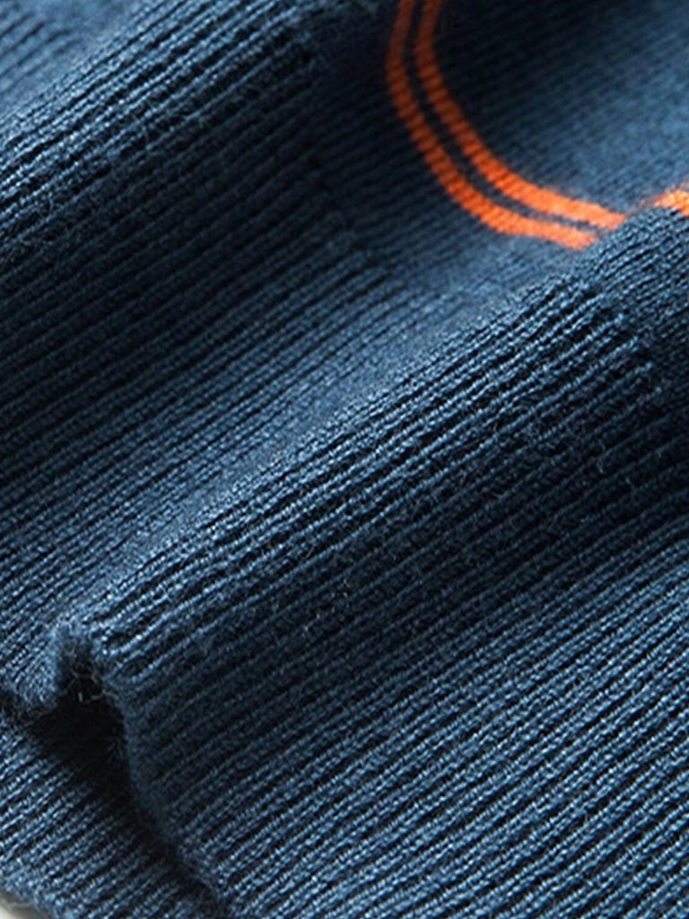 Marino Sunset Striped Polo