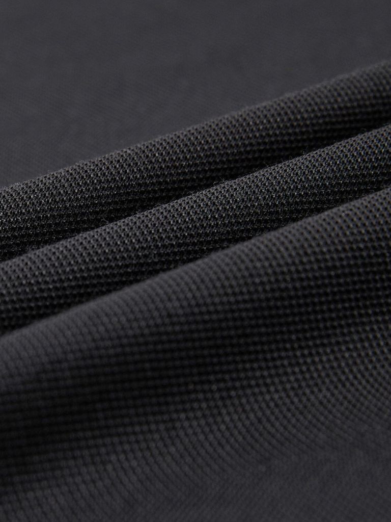 Camisa Polo con Detalles de Obsidiana