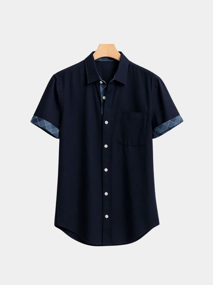 Camisa Casual con Detalle Marítimo