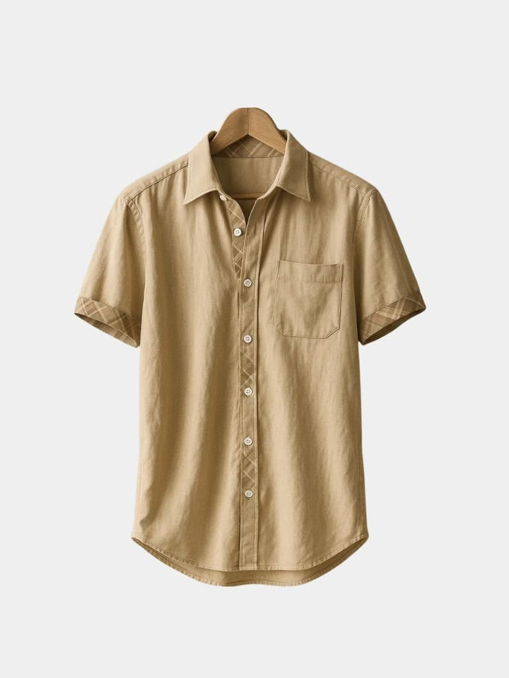Camisa Casual con Detalle Marítimo