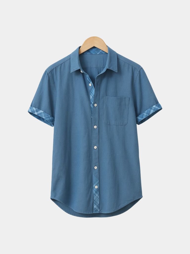 Camisa Casual con Detalle Marítimo