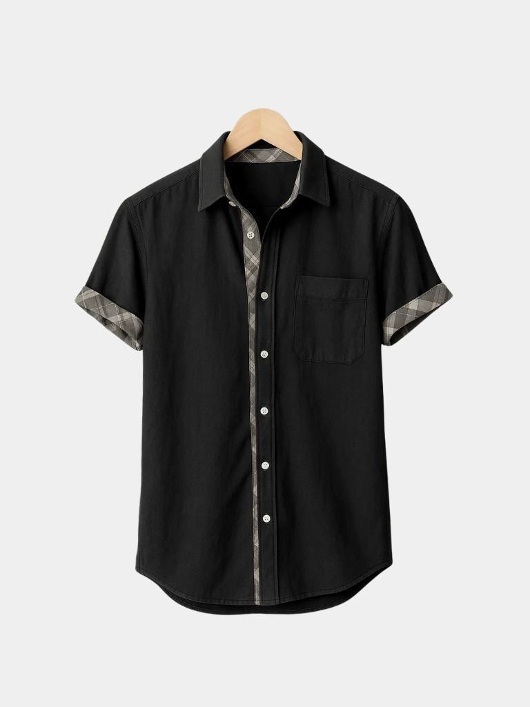 Camisa Casual con Detalle Marítimo