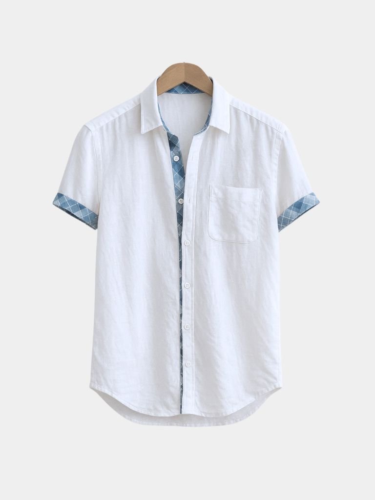 Camisa Casual con Detalle Marítimo