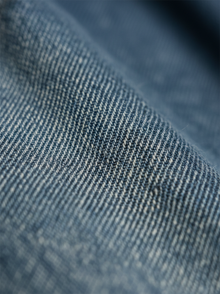 Karen™ | Vestido maxi de denim lavado