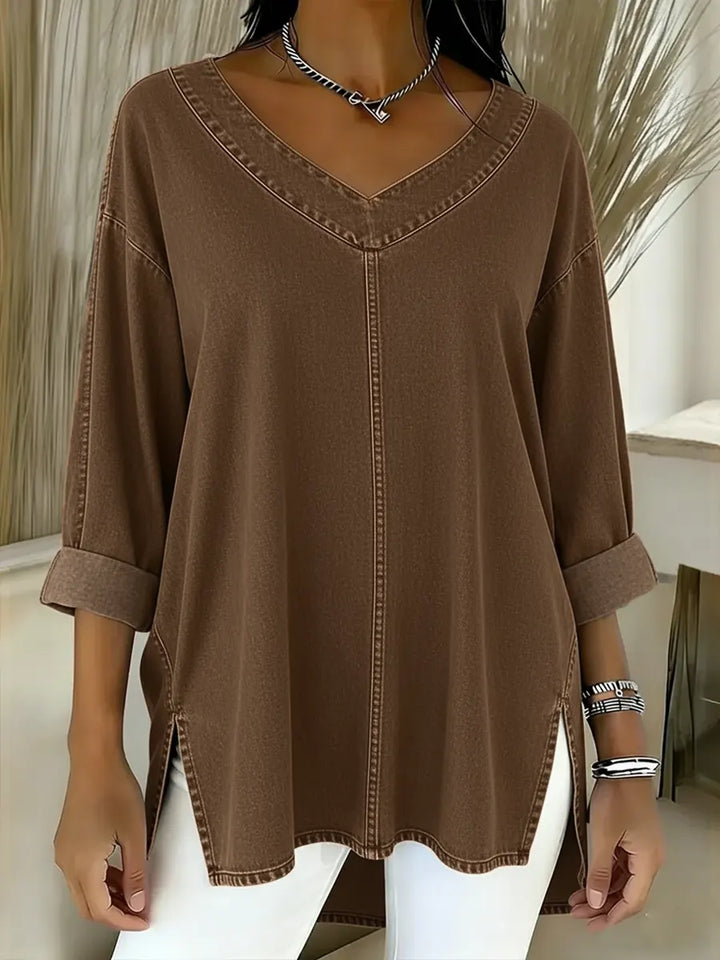 Shannon™ | Top fluido atemporal