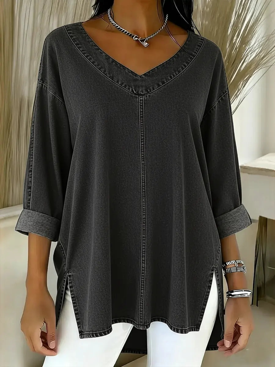 Shannon™ | Top fluido atemporal