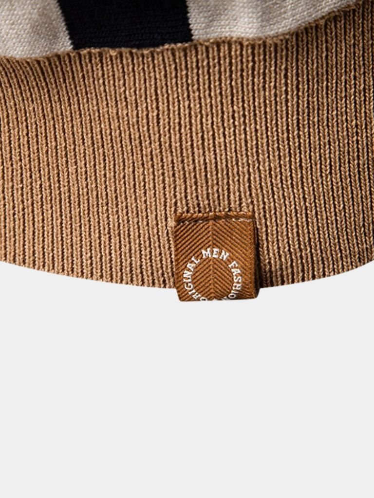 Striped Retro Polo