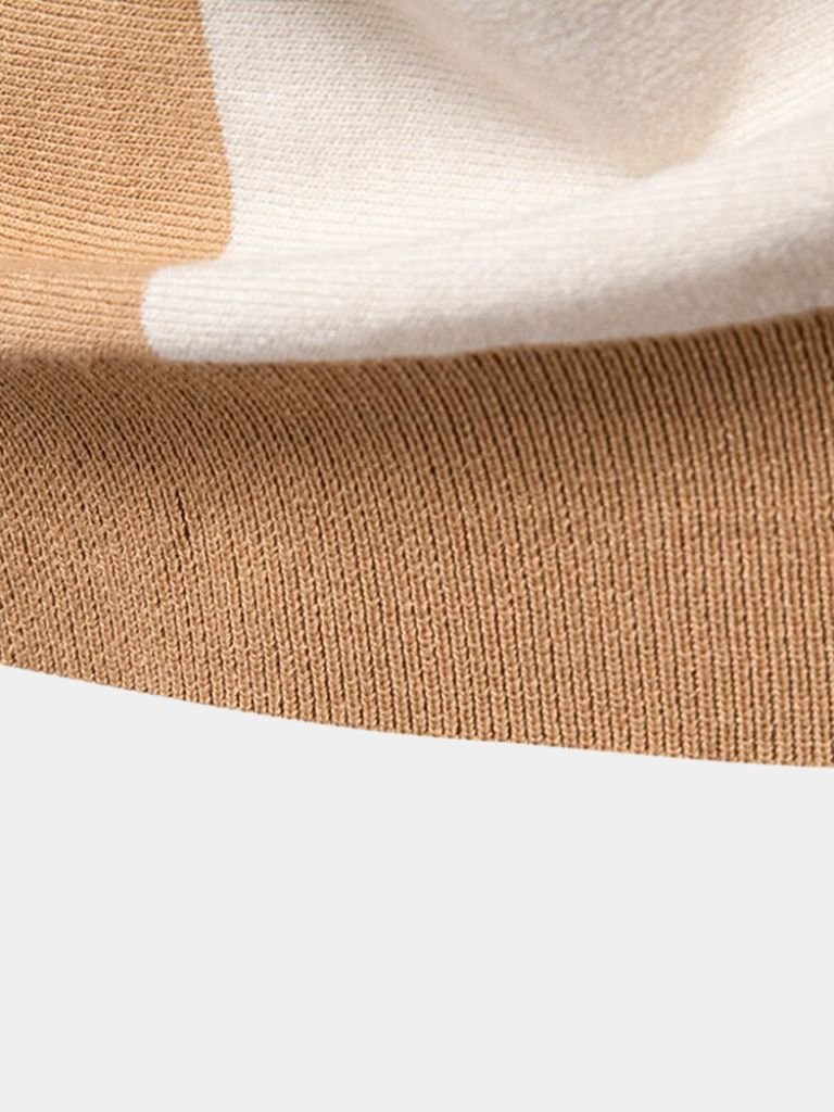 Striped Retro Polo