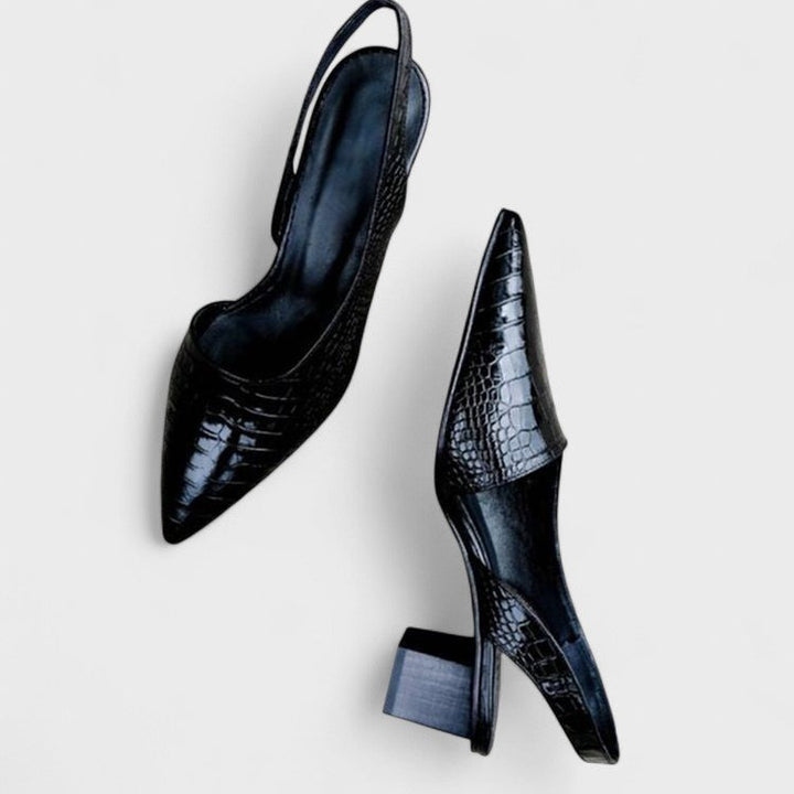 Ela – Zapatos elegantes con tacón abierto