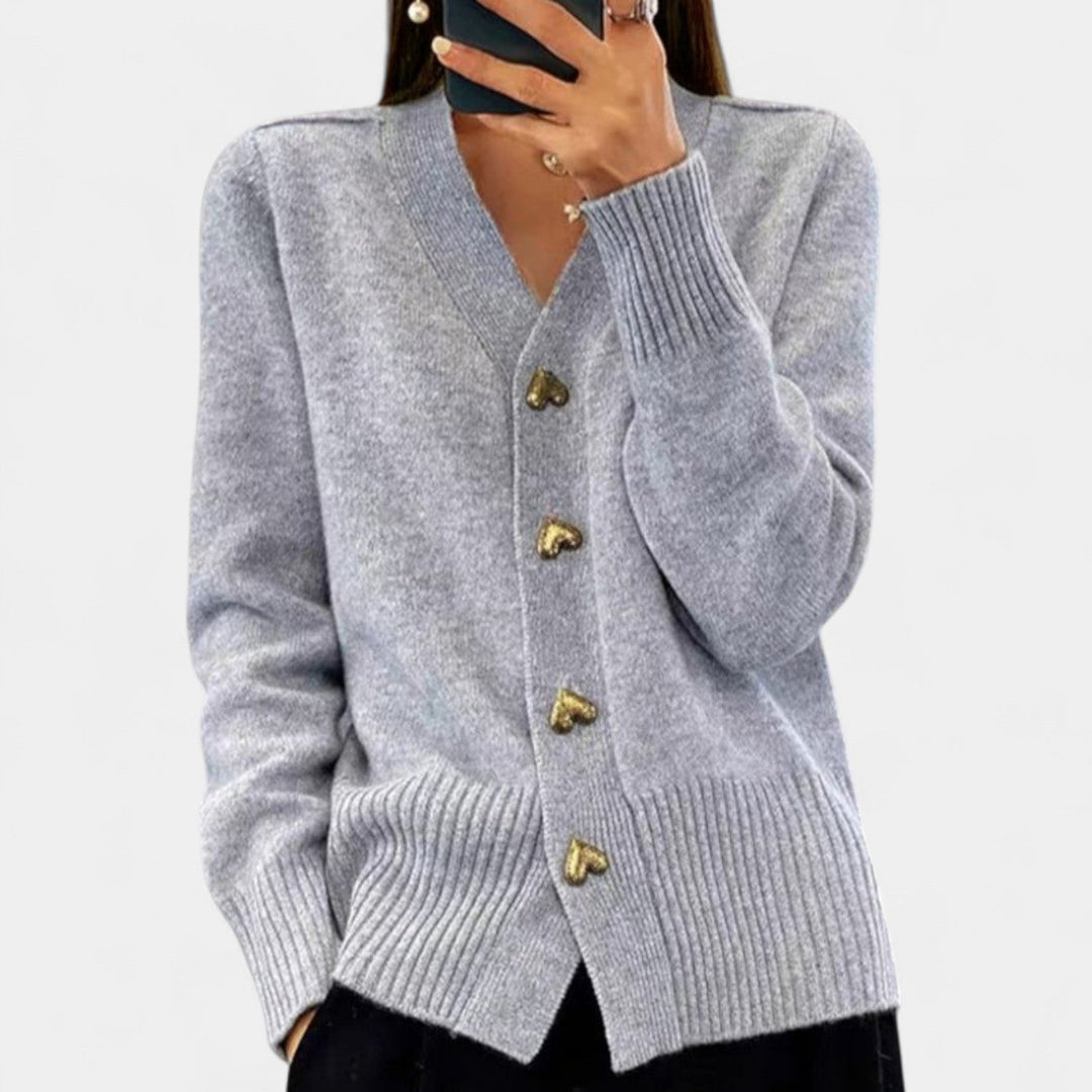Veronika – Cardigan de otoño