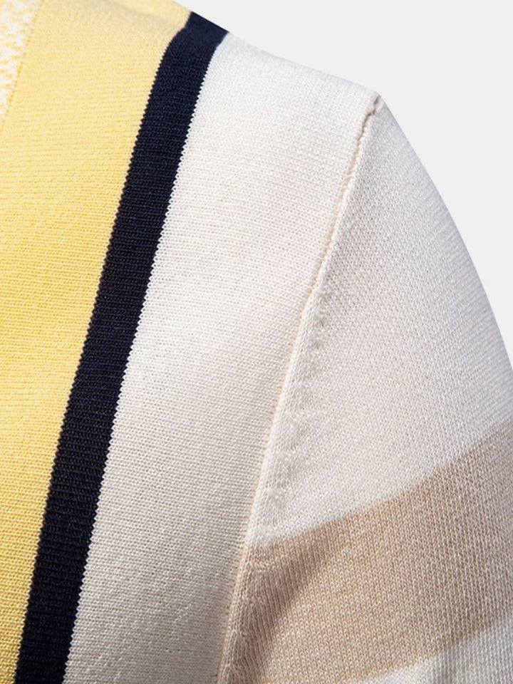 Atardecer Striped Polo