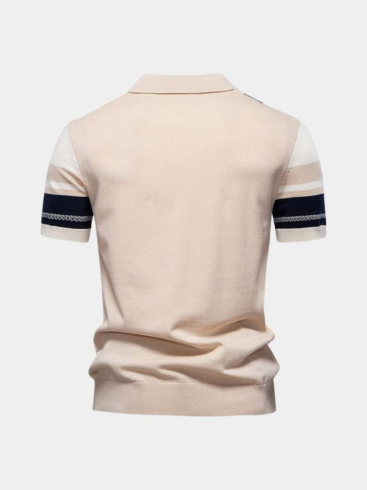 Atardecer Striped Polo