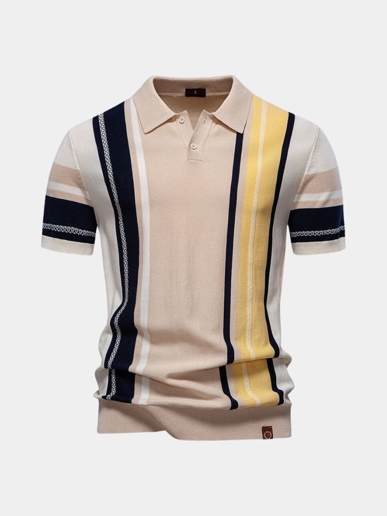 Atardecer Striped Polo