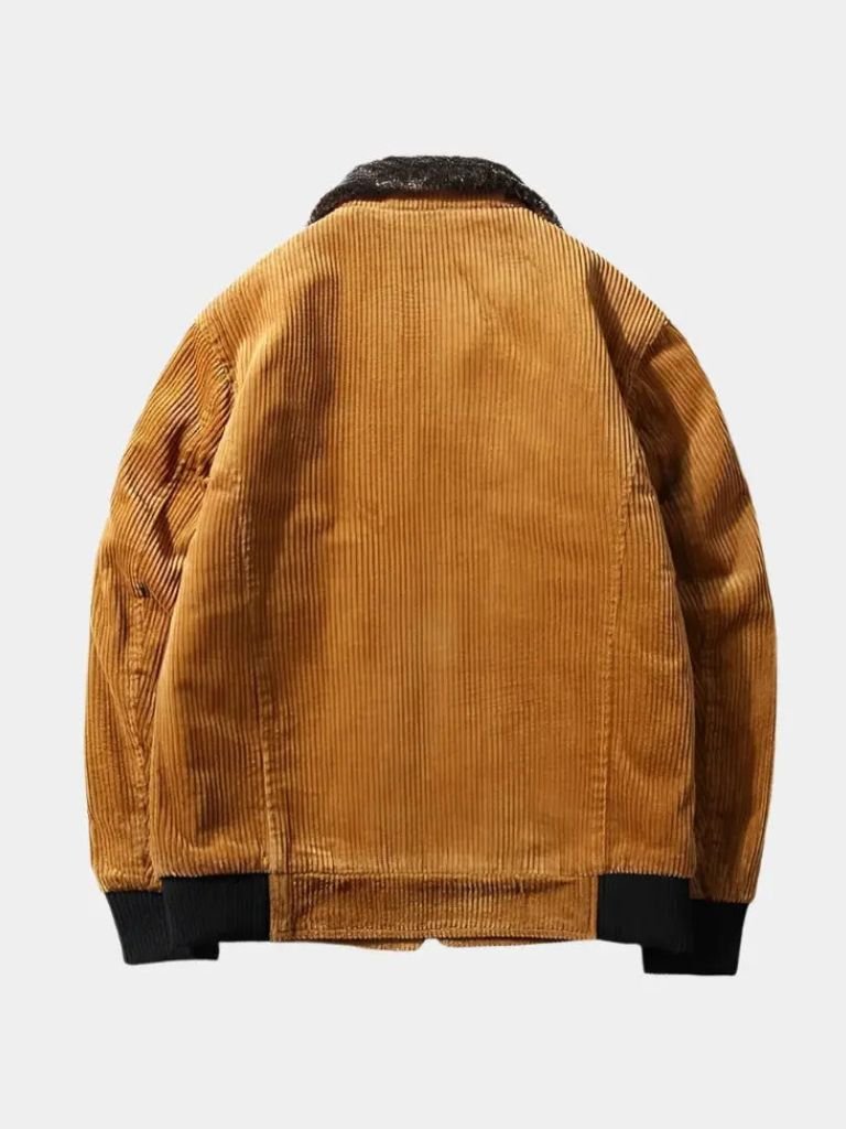 Chaqueta Térmica de Pana con Cortavientos