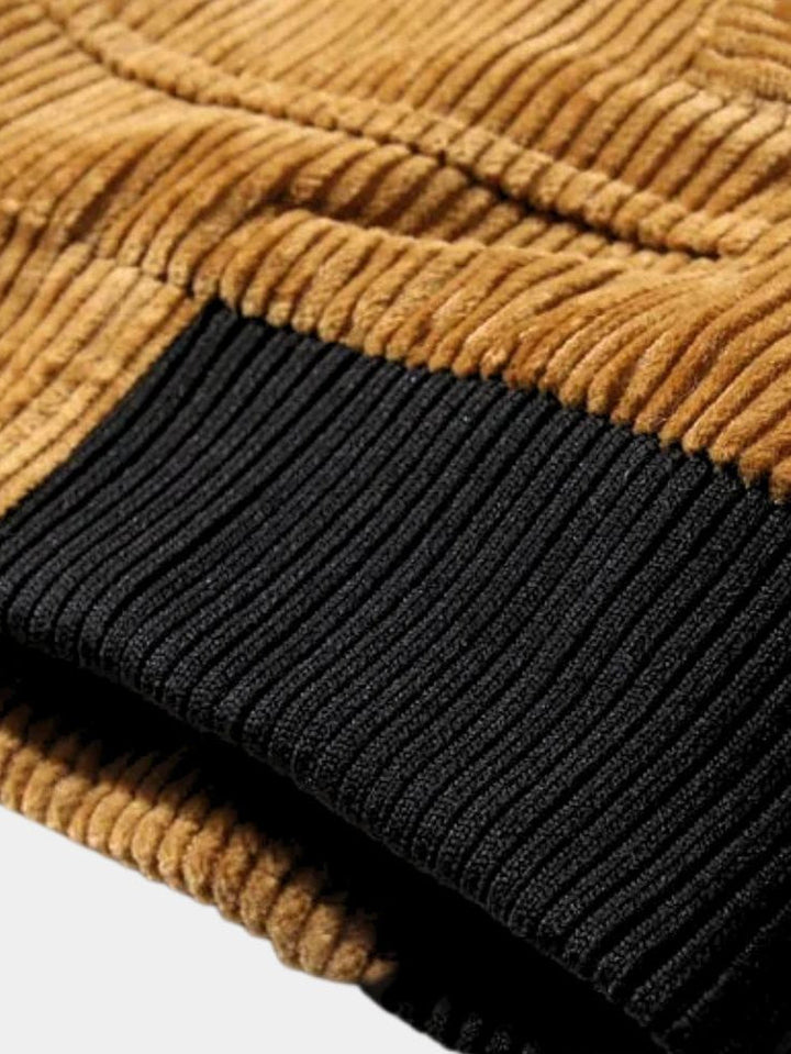 Chaqueta Térmica de Pana con Cortavientos