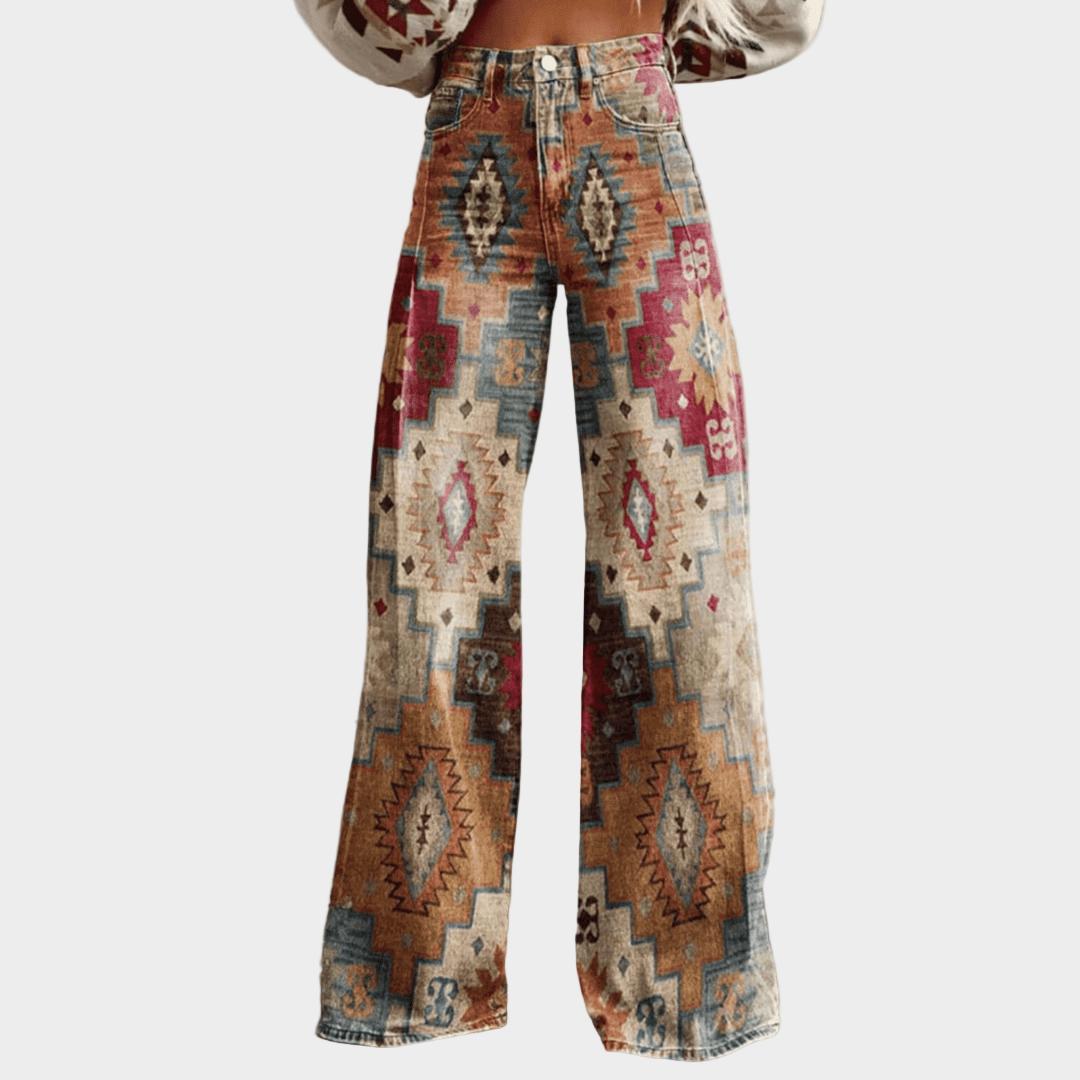 Tereza - Pantalones boho vintage