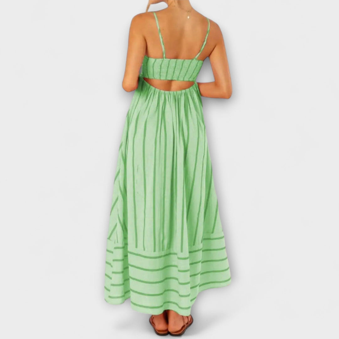 Rosa - Vestido Casual a Rayas