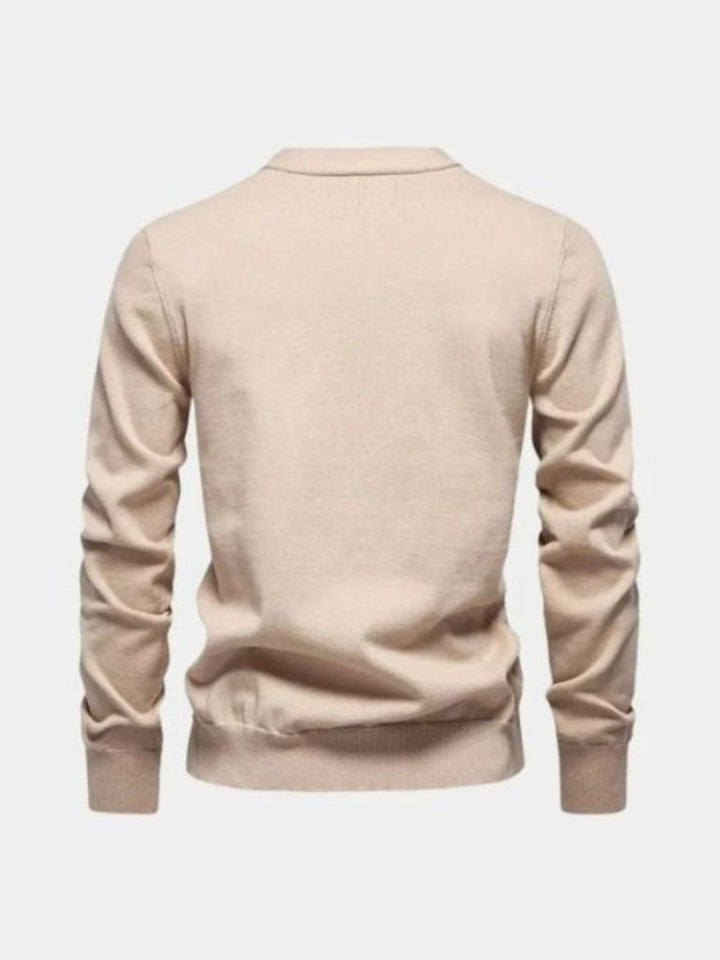 Cárdigan de Punto con Cuello en V