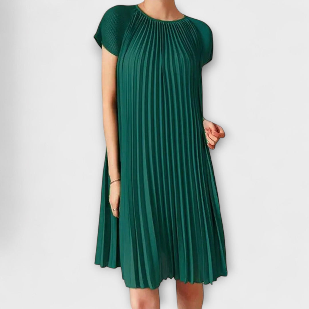 Vestido plisado elegante