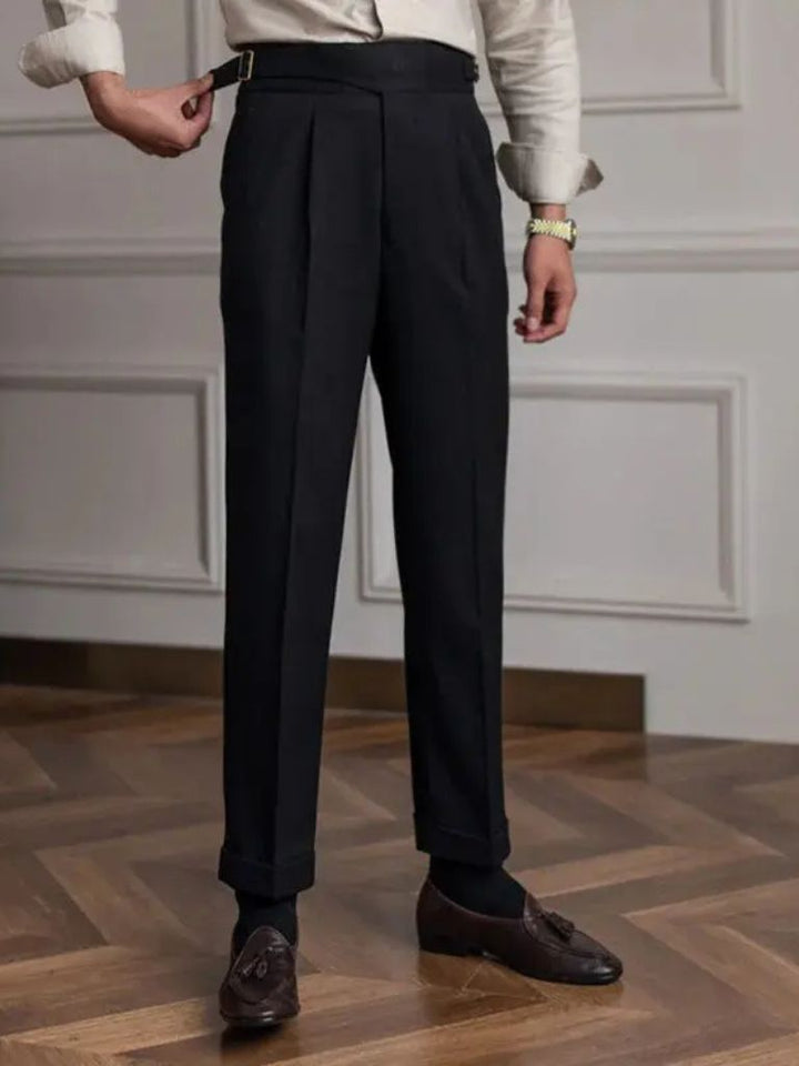 Pantalones Vintage de Estilo Británico