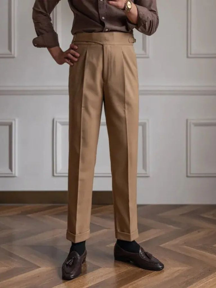 Pantalones Vintage de Estilo Británico