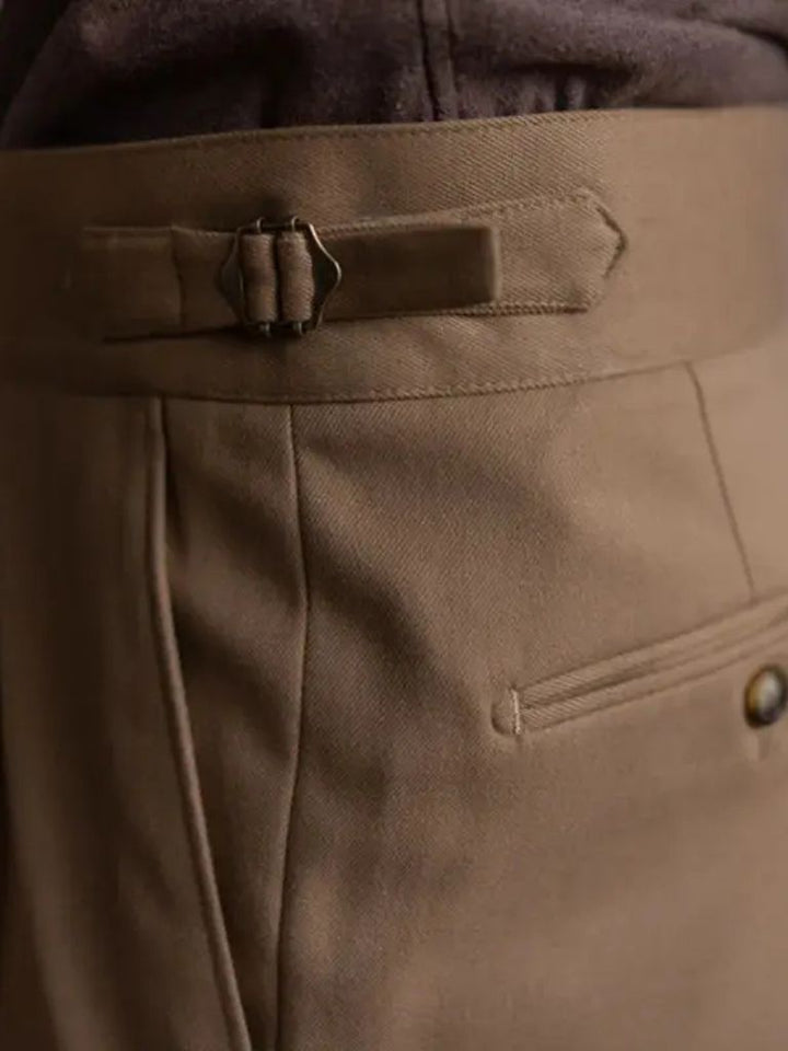 Pantalones Vintage de Estilo Británico