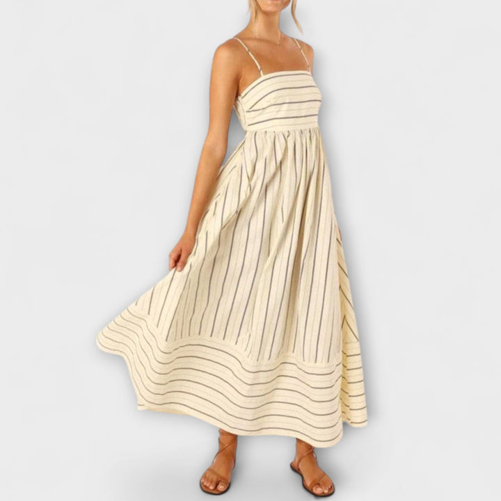 Rosa - Vestido Casual a Rayas