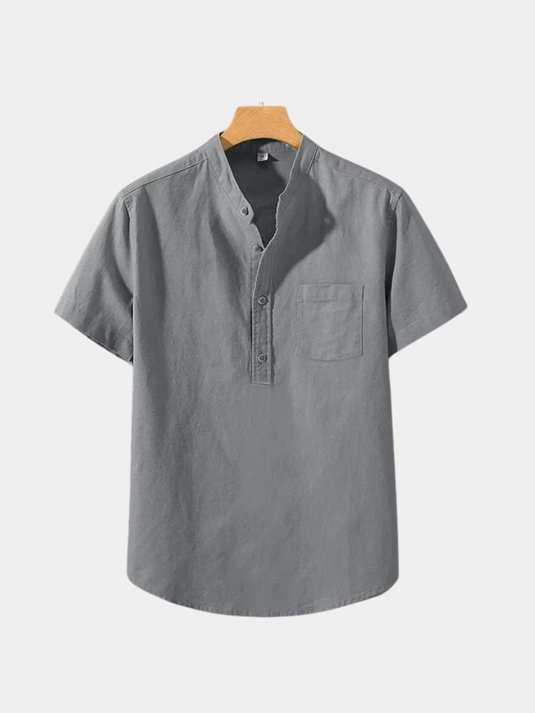 Camiseta Blanca de Lino Wellspring