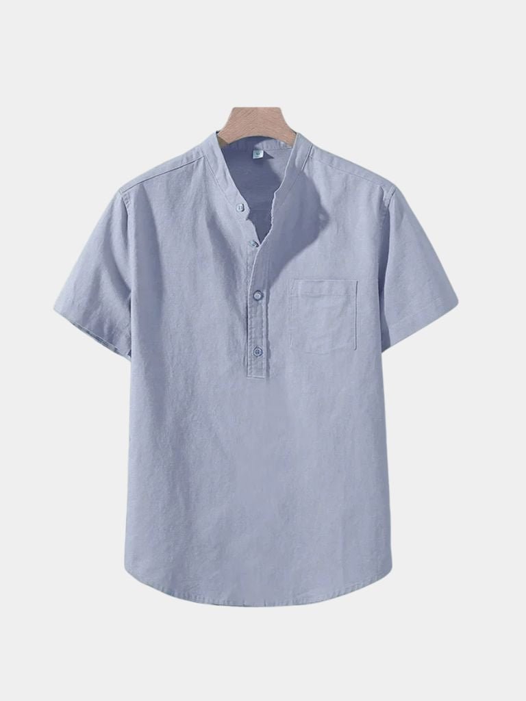 Camiseta Blanca de Lino Wellspring