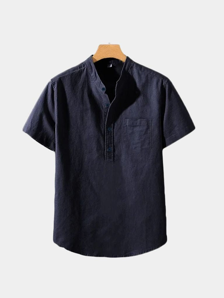Camiseta Blanca de Lino Wellspring