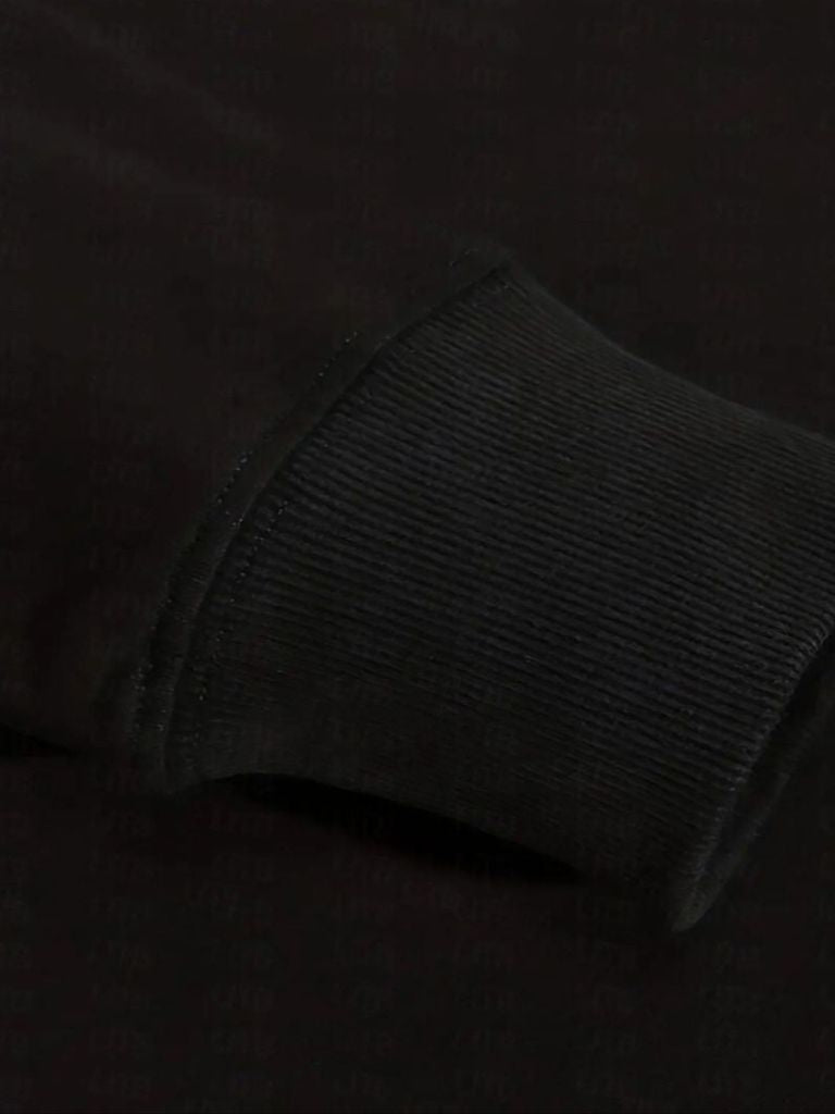Sudadera Deportiva con Cremallera en Negro